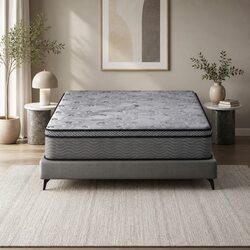 26cm Queen Mattress with Euro Top Medium-Firm Support