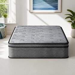 Single Euro Top Mattress 26cm Thick with Memory Foam