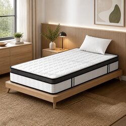 Bonnell Spring King Single Mattress 25cm with Gel Foam