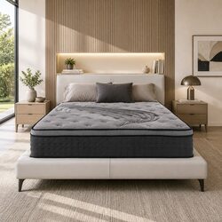 King Size 34cm Medium-Firm Pocket Spring Mattress