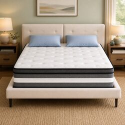 30cm Double Mattress with Pocket Spring and Gel Foam