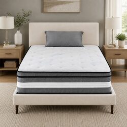 30cm Single Mattress with Memory Foam and Pocket Spring System