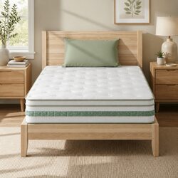 20cm Single Mattress with High-Compression Pocket Springs