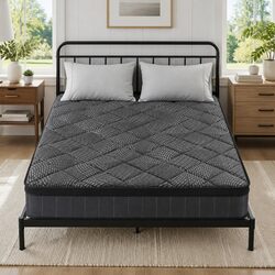 Queen Mattress 25cm Euro Top Latex with Pocket Springs