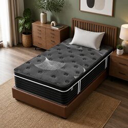 Stylish King Single Mattress 35cm Euro Top Design
