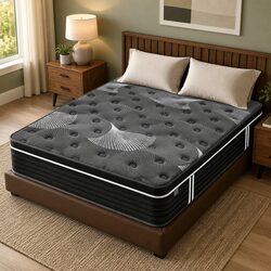 Queen Mattress with Euro Top Design and Pocket Springs 35cm