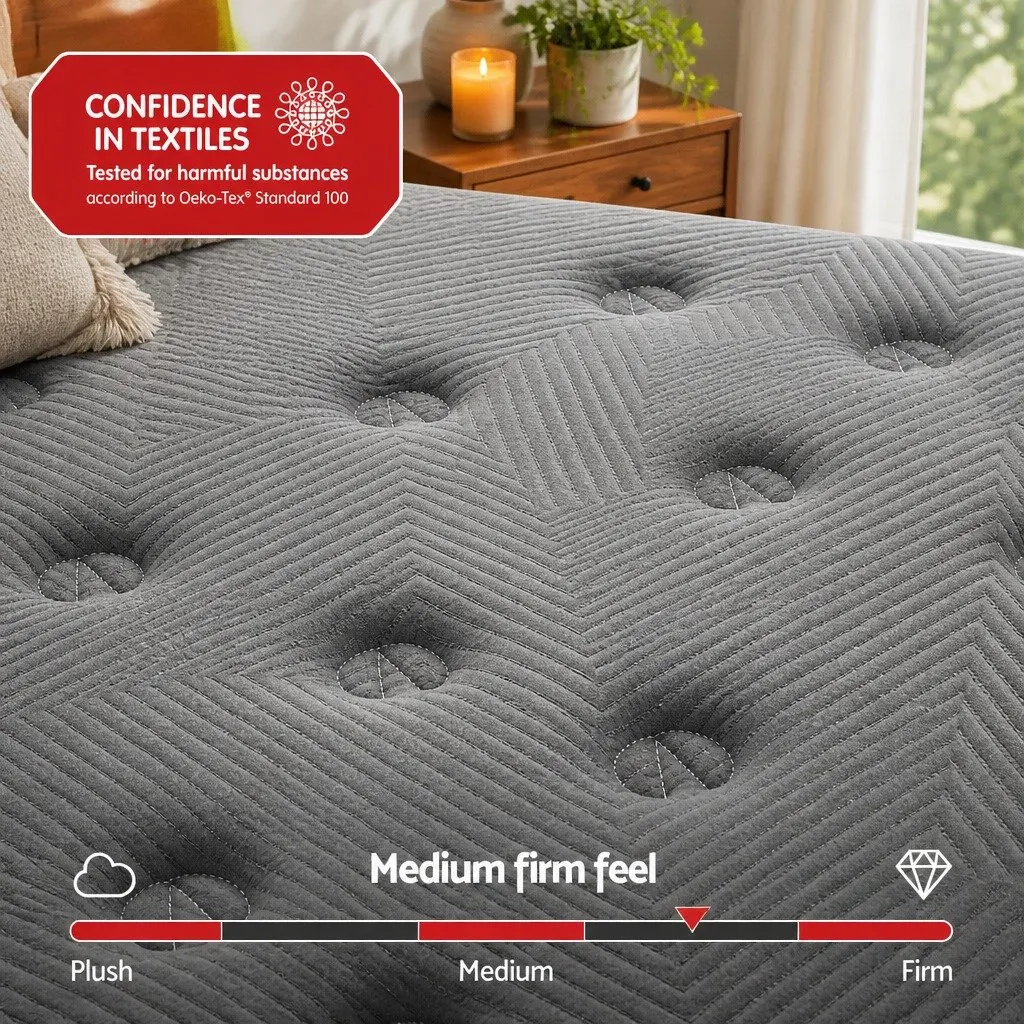 Graphene Memory Foam Pocket Spring Mattress 35cm