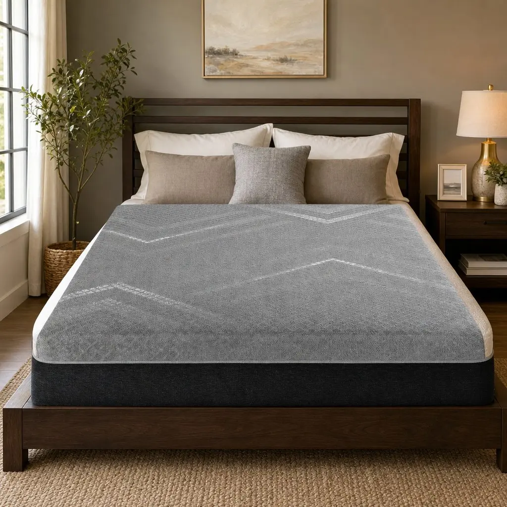 Double Mattress Firm 26cm Pocket Spring Grey