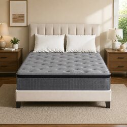 26cm Double Mattress with Pocket Spring and Latex Foam