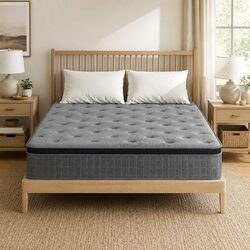 26cm Queen Mattress with Euro Top and Pocket Spring Support