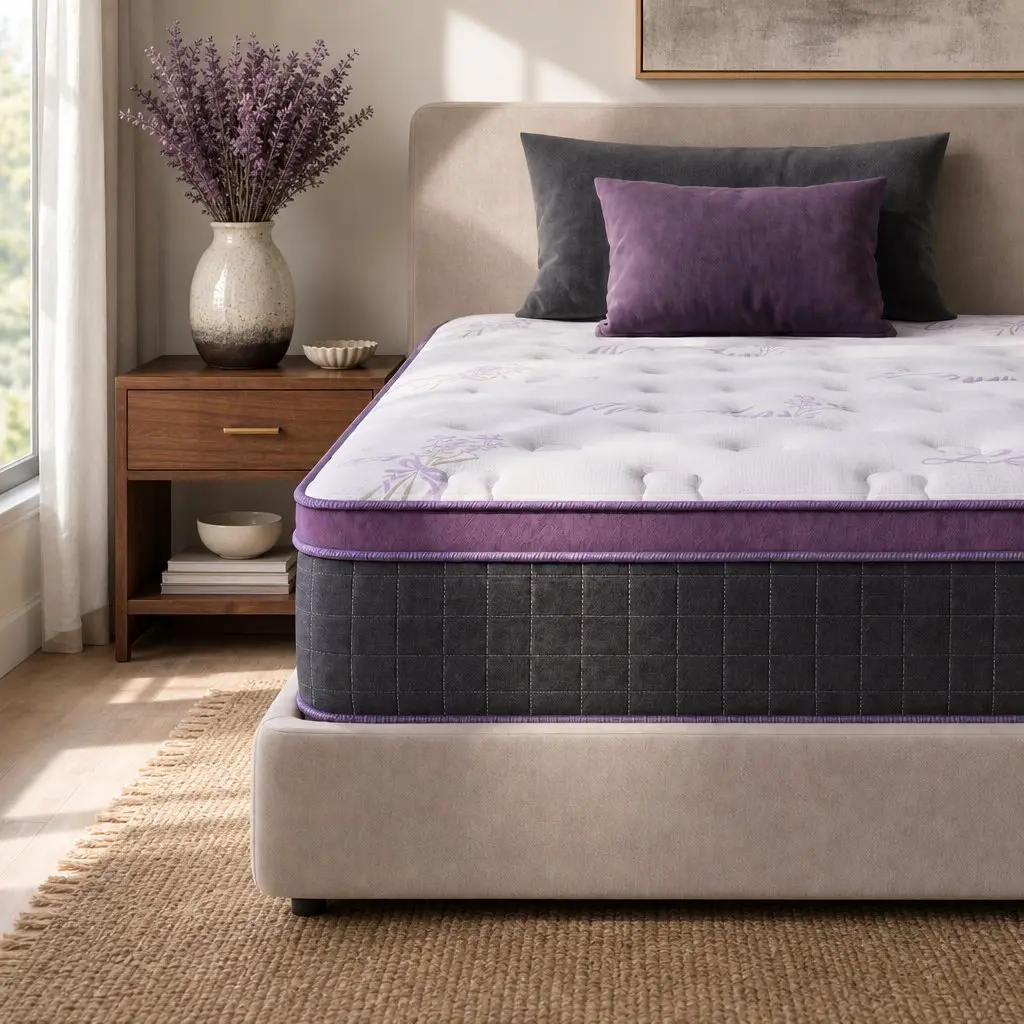 Single Mattress with 5-Zone Pocket Spring System, 35cm Thick
