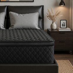 34cm Double Mattress with Euro Top and Pocket Spring System