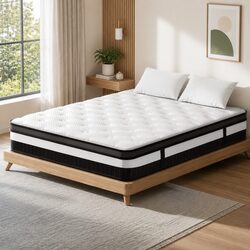 30cm Double Mattress with Pocket Spring Construction