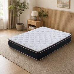 35cm Firm Queen Mattress with Pocket Springs and Foam