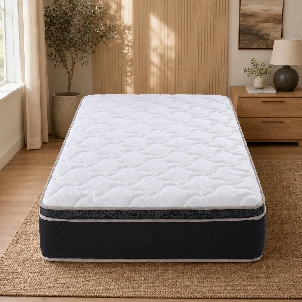 Single Mattress Firm 35cm Black