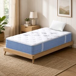 25cm King Single Pocket Spring Mattress with Euro Top