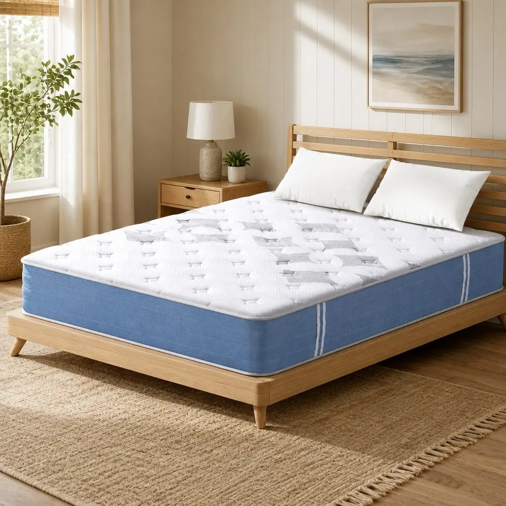 Queen Mattress 25cm Pocket Spring and Foam Construction