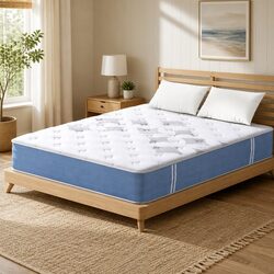 Queen Mattress 25cm Pocket Spring and Foam Construction
