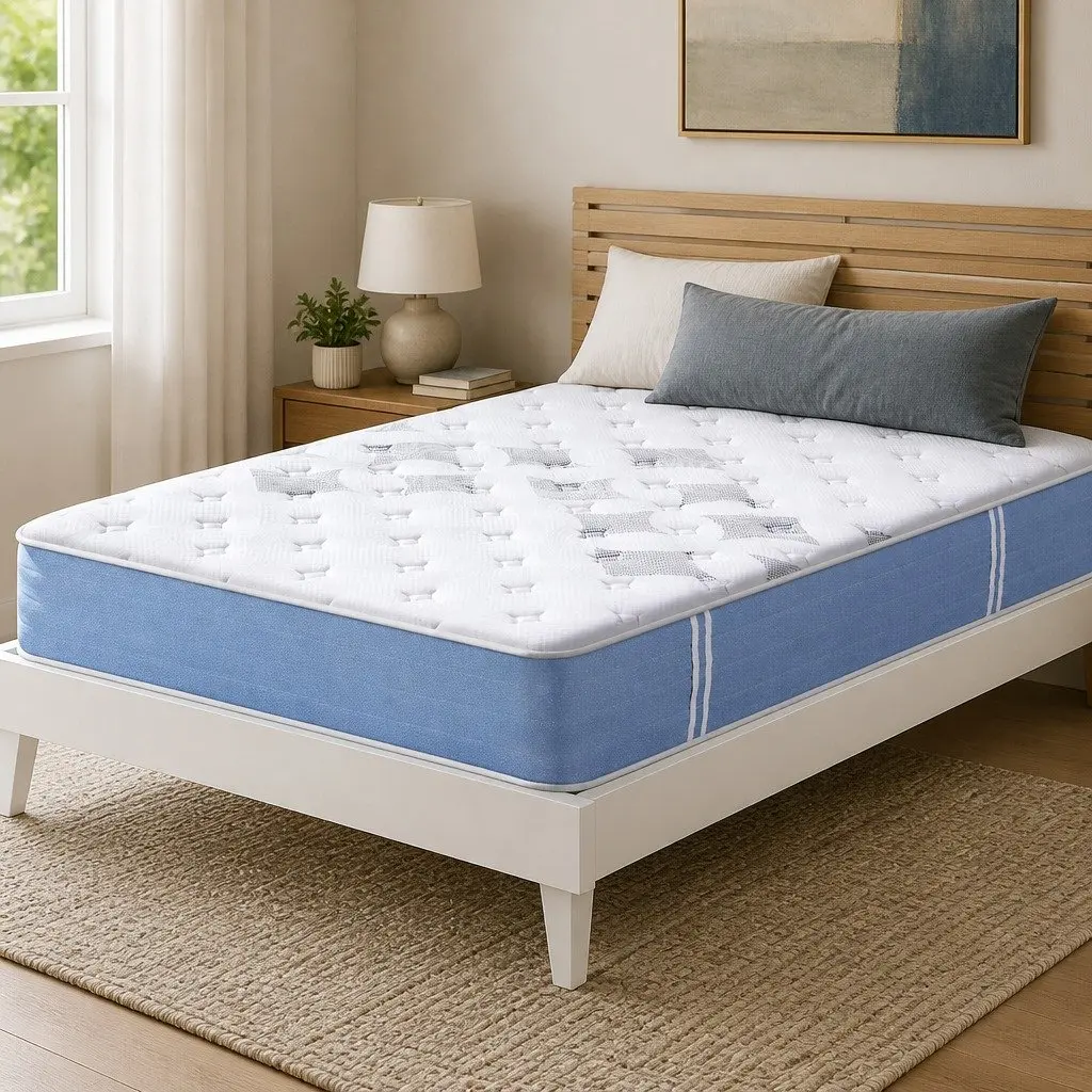 Queen Mattress 25cm Pocket Spring and Foam Construction