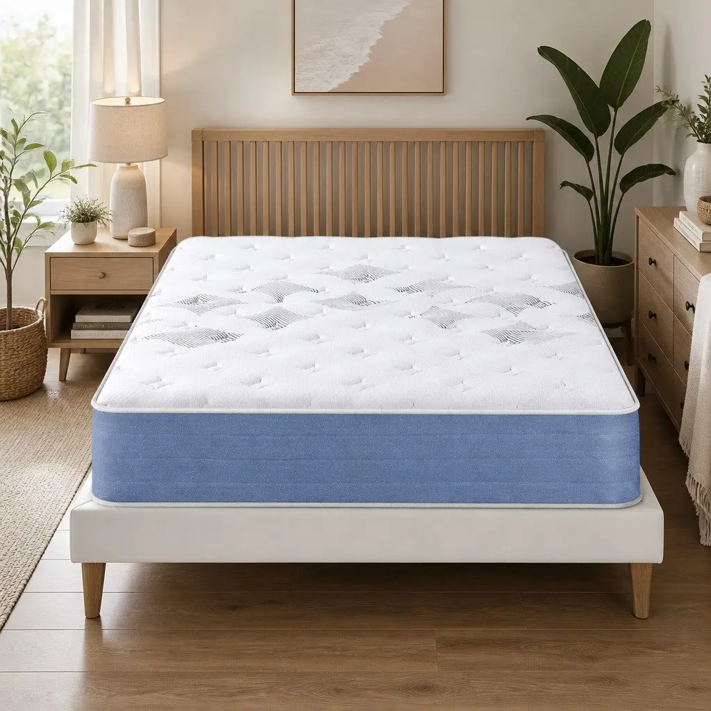 Queen Mattress 25cm Pocket Spring and Foam Construction