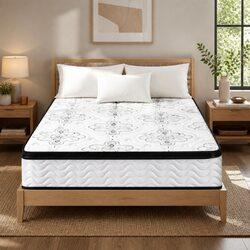 King Size Mattress 30cm Pocket Spring Medium Firm Foam