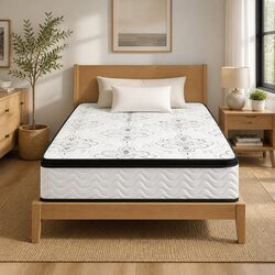 Single Mattress: 30cm Euro Top and Pocket Springs