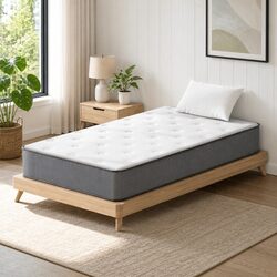 23cm King Single Mattress Extra Firm Hypoallergenic Design