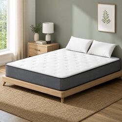 23cm Queen Mattress - Extra Firm and Dust Mite Resistant