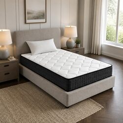 King Single Mattress 16cm with Bonnell Spring Construction