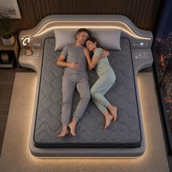 King Size Mattress with 25cm Hybrid Construction
