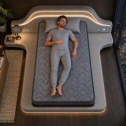 Single Mattress 25cm with Pocket Spring and Foam Layers