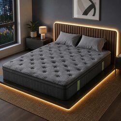Double Mattress 34cm 5-Zone Pocket Spring and Gel Foam