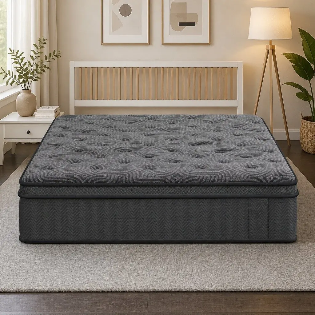 Queen Mattress 34cm Hybrid with Pocket Spring and Foam