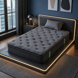 34cm Pocket Spring Gel Memory Foam Single Mattress