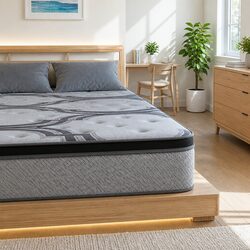 34cm Double Mattress with Latex and Memory Foam