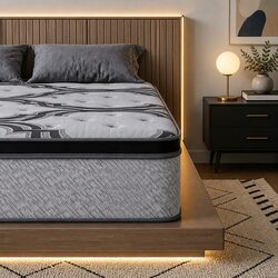 Extra Firm King Size Mattress 34cm with Pocket Springs