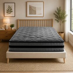 King Single Pocket Spring Mattress 22cm Medium Firm