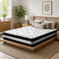 30cm Double Mattress with Pocket Springs and Foam Layer
