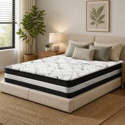 Queen Mattress with Pocket Springs and Foam Layers
