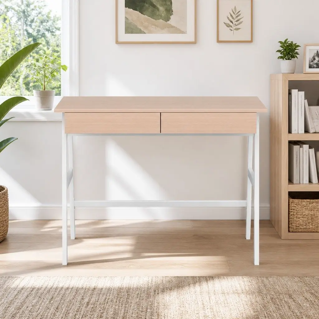 Computer Desk with Drawers Storage Cabinet