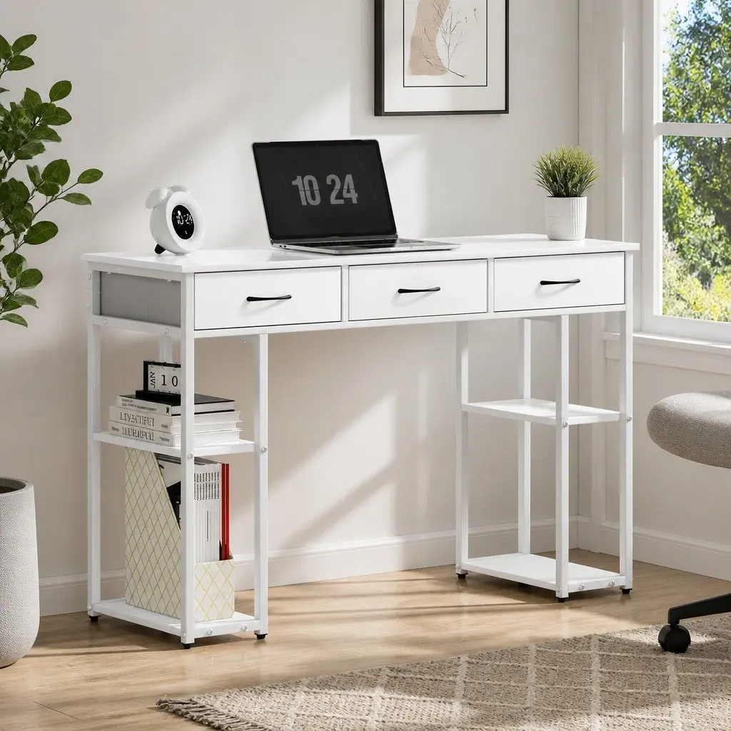 Computer Desk with Storage Options 120cm