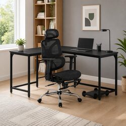 L-Shape Computer Desk and Office Chair Combo Specifications