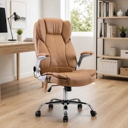 High Back 8 Point Massage Office Chair with Vibration