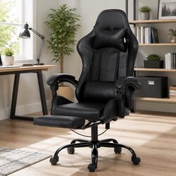Massage Office Gaming Chair with 6 Vibration Points