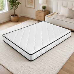 Technical Spring Mattress Double Bed with Bonnell or Pocket Springs 188x138cm
