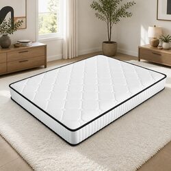 Precision Spring Mattress Bed with Steel Support