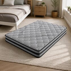 Queen Pocket Coil Mattress - Medium Firm Support