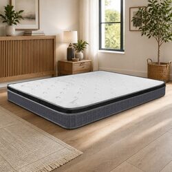 Single Bonnell Spring Mattress with Reinforced Corners and Handles