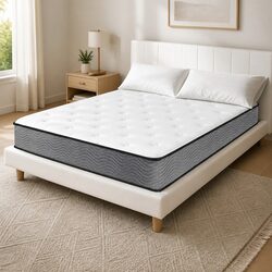 Extra Firm King Single Mattress with 6-Zone Support