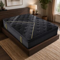 Double Bed Spring Mattress with Bamboo Charcoal Fabric